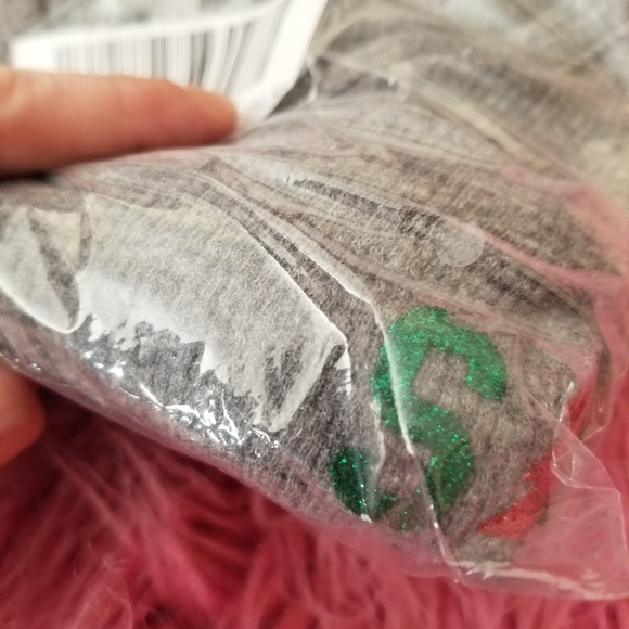 Victoria's Secret PINK Holiday Sleep Dress Gray XS - Picture 5 of 5